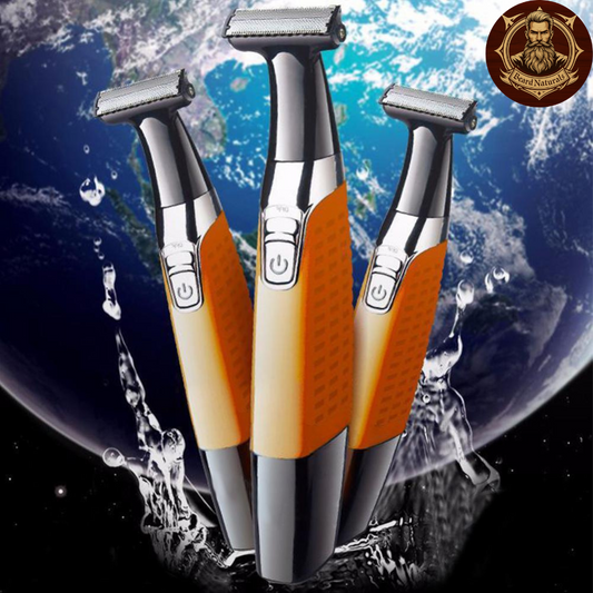 Multifunctional Electric Shaver for Men - Face, Body, Beard and Head Trimmer with Stainless Steel Blade, USB Charging