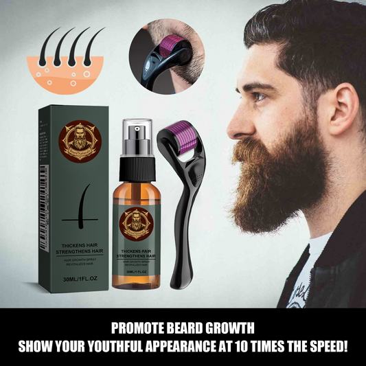 Moisturizing Mustache Spray – Growth Stimulant and Beard Thickener