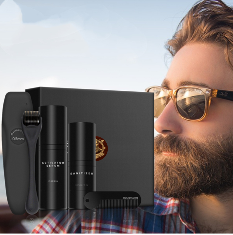 Coffret complet de soins pour barbe