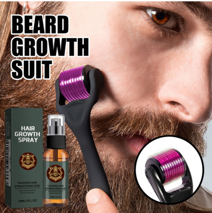 Spray Hydratant Moustache – Stimulant de Croissance et Épaississant  Barbe